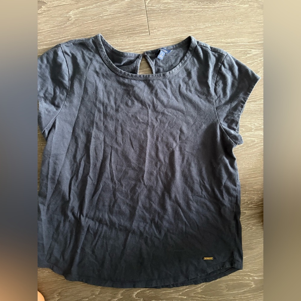 Nautica Blue T-Shirt Size M